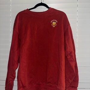 Mayfair Group - Made You Smile Red Crewneck